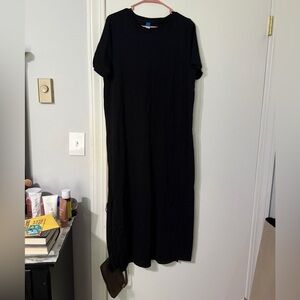 Old Navy Black T-shirt Dress